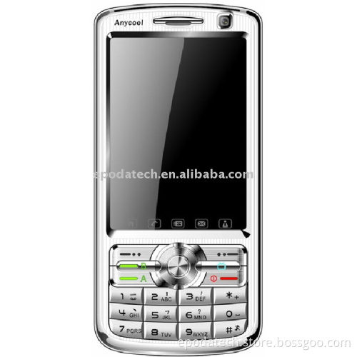 Quad band Dual cards-dual standby-dual bluetooth TV Mobile phoneT828